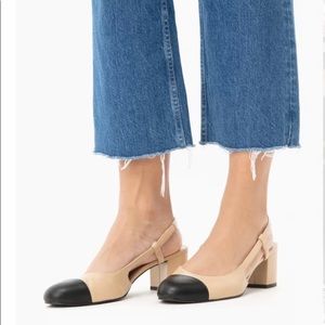 Baton Cap Toe Heels by French Sole